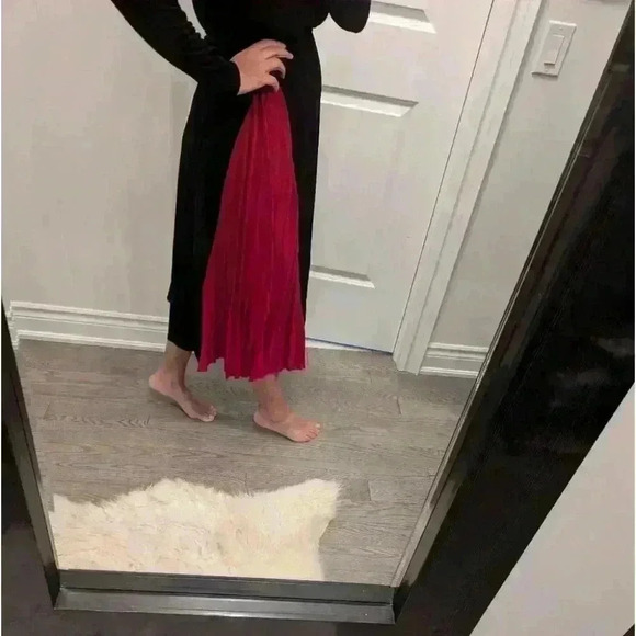 PRETTYGARDEN Women's Fall Long Sleeve Midi Dress Casual Ribbed Knit-NWT size  Sm - Picture 11 of 12